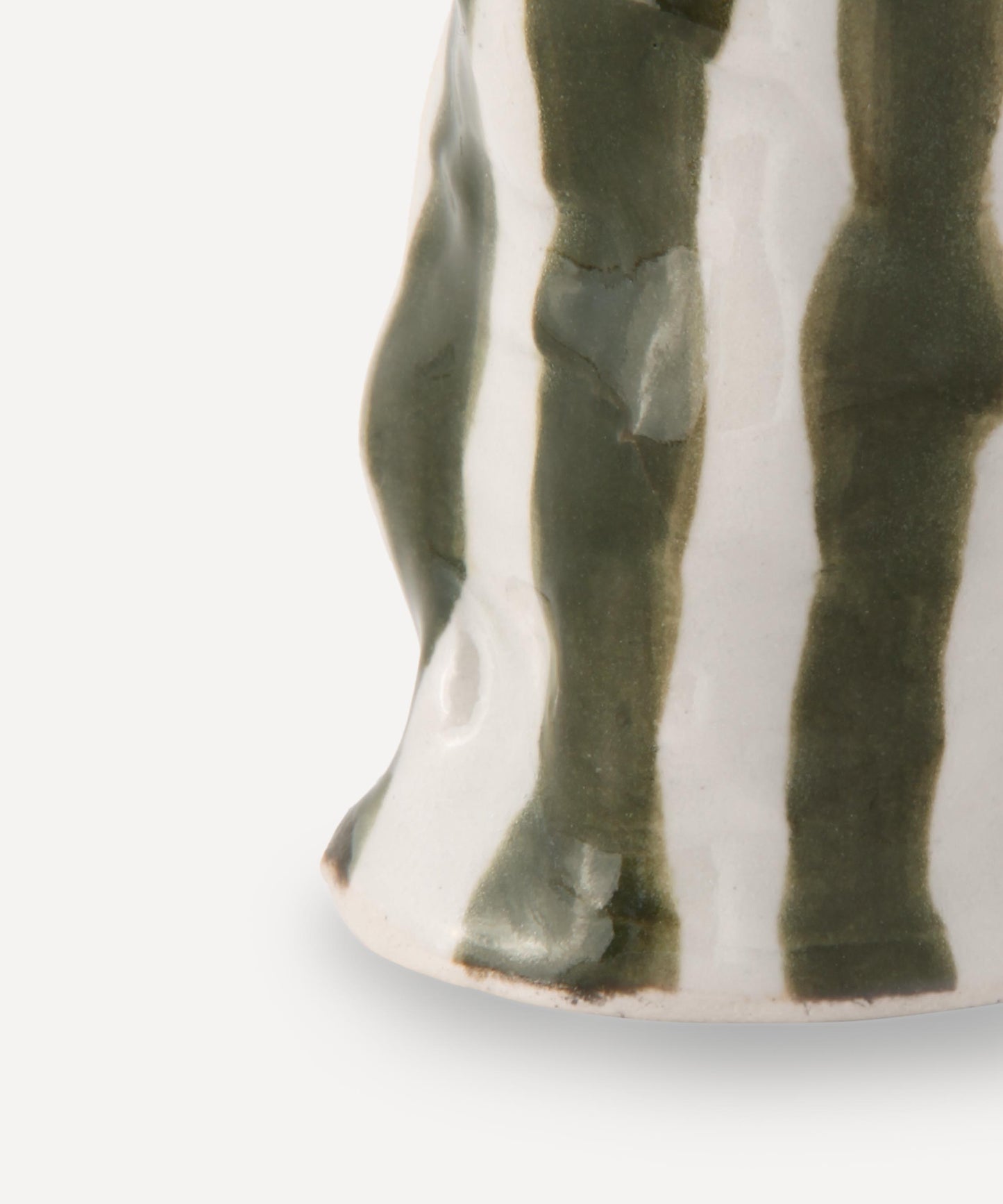 Dark Forest Candy Stripe Candle Holder