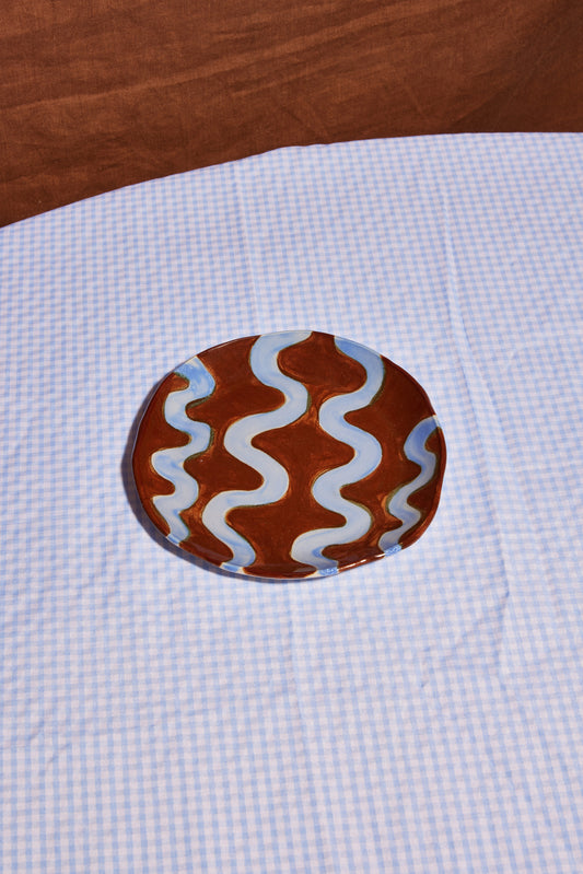 Blueberry Gelato Dessert Plate