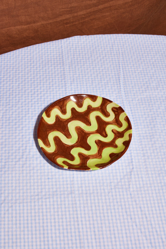 Pistachio Gelato Dessert Plate