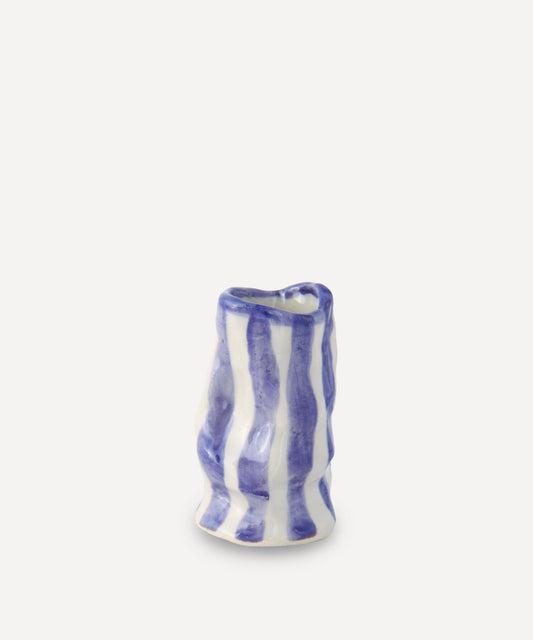 Amethyst Candy Stripe Candle Holder