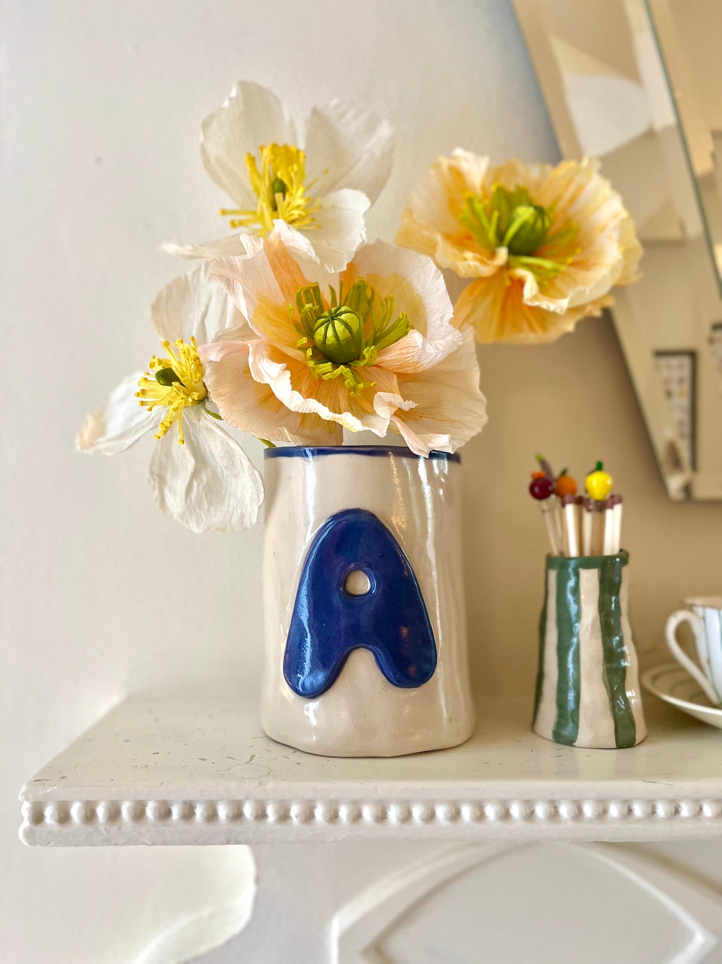 Navy Mono Bright - Alpha Beaker